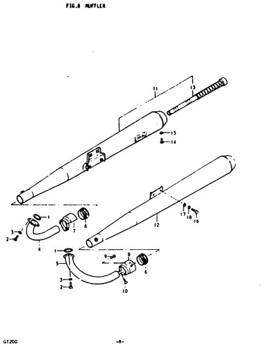 Suzuki genuine connector gt200 - suzuki,