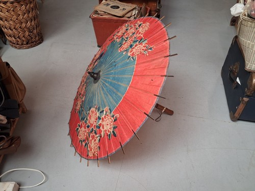Vintage 1940s oriental paper - vintage,