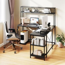 GAINOOM L-Shaped Gaming Desk