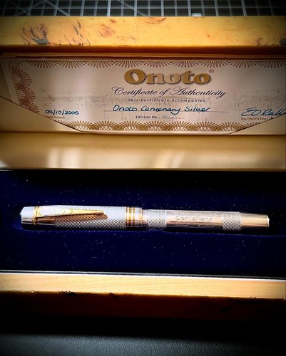 Onoto centenary silver - onoto,