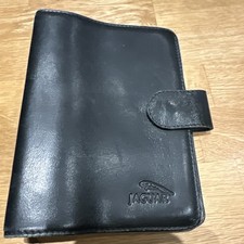 Jaguar Personal Organiser Black Genuine Deer Skin