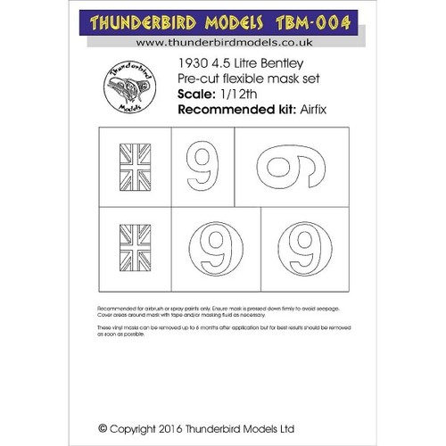 Thunderbird models tbm004 12 - tbm004, 1:12