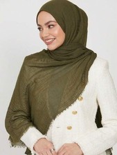 Crinkle Maxi Scarf Hijab Women