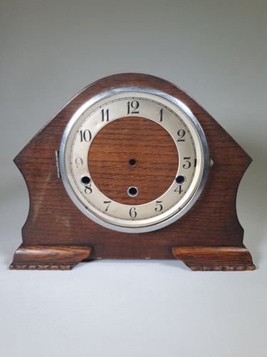 Vintage foreign mantel clock - foreign,