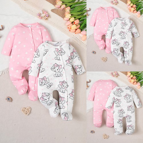 2pcs newborn baby girls romper - newborn,
