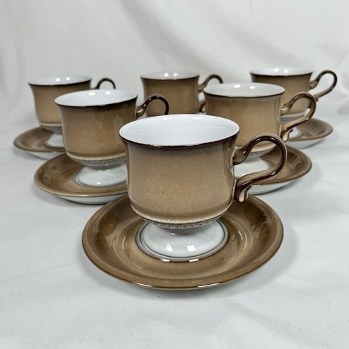Denby seville footed cups and - cups,