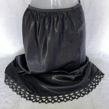Vtg St Michael M&S Black Silky