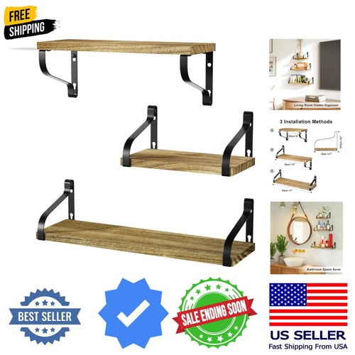 Floating shelves wall mounted - floating,