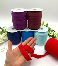 20mm lingerie elastic soft stretchy fold over elastic blue red burgundy plush