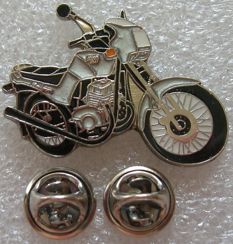 Pin badge jawa 350 silverstyle - pin,