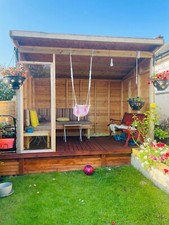 garden shed summer house used