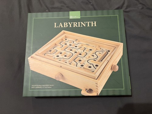 Traditional wooden labyrinth - traditional,
