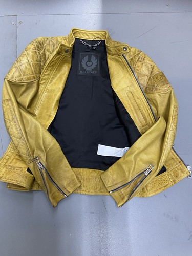 Authentic yellow belstaff - authentic,