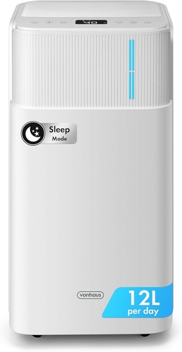 Vonhaus dehumidifier 12l - vonhaus, 12l/day
