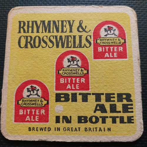 Rhymney and crosswells beer - and,