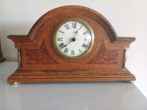 Edwardian solid wood mantel - ,