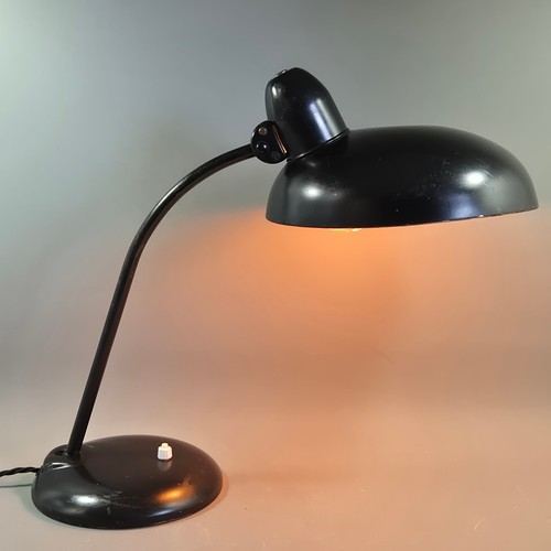 Vintage black escolux desk - vintage,
