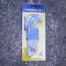 9PC EXTRA LONG HEX KEY SET