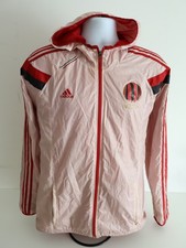 AC Milan Player Adidas Rain Training Jacket 2014 Large