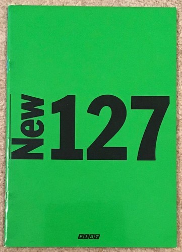 Fiat 127 car - 127, brochure