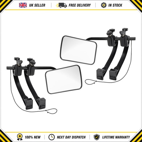 Flat caravan towing - 2x,