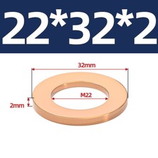 Metric Copper Sealing Washers