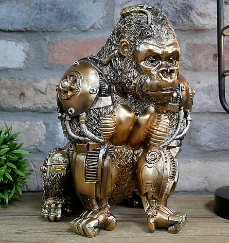 New steampunk gorilla home - steampunk,