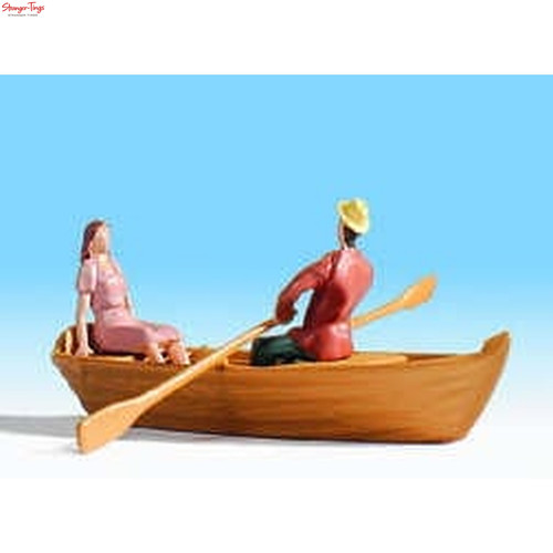 Noch rowing boat with - boat,