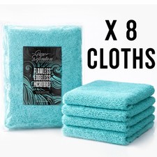 Edgeless Microfibre Cloths x 8