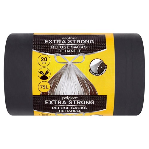 Bin bags extra strong 75 - strong,,