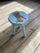 Vintage Wooden Milking Stool