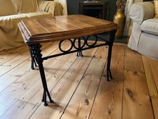 Hardwood coffee table