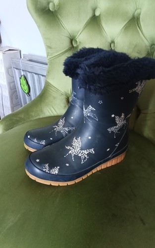 Joules girls wellies with - girls,