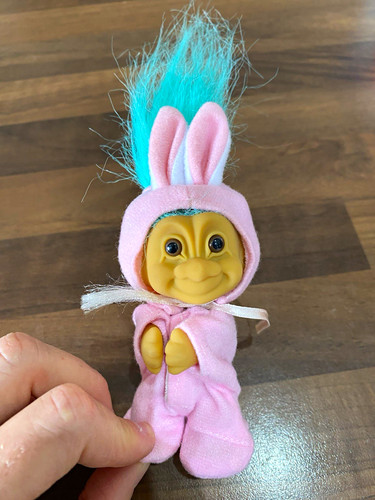 Russ troll doll pink bunny - russ,