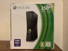 Boxed Microsoft Xbox 360 Console Bundle x2 Controllers 250GB HDD - Untested 