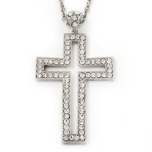 Oversized open diamante - oversized,