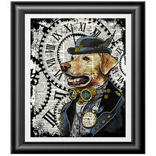 LABRADOR Dog Print Vintage