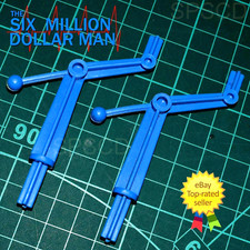 Six Million Dollar Man Transport Repair Station 2 X-Ray Supports FREE POST UK
