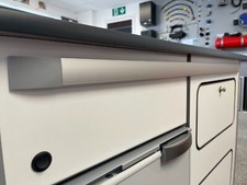 Campervan Table Rail, Black or