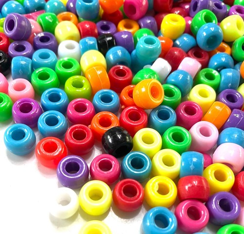 300 pcs multicolour opaque 6mm - 300,