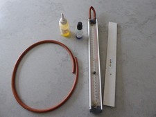 REGIN '30' ‘U’ GAUGE 12" MANOMETER Natural Gas ENGINEER / PLUMBER Hose Fluid