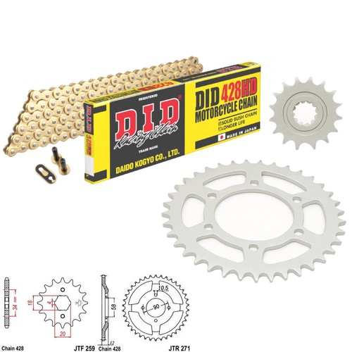 Nx125 transcity chain and - nx125,