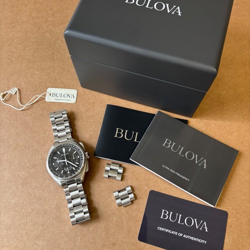 Men bulova lunar pilot 45mm - pilot,