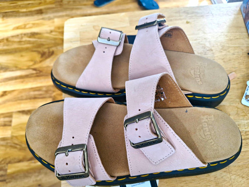Martens pink leather slip - dr.,