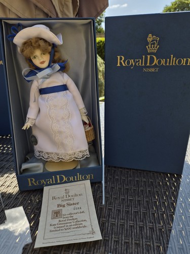 Royal doulton porcelain doll - royal,