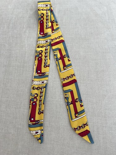Twilly scarf features chain - a,