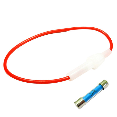 Inline glass fuse holder - inline,