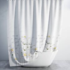 Floral Fabric Bathroom Shower