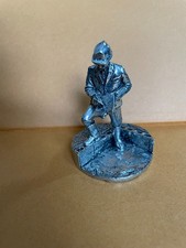 English Miniatures Building Surveyor Fine Art Sculpture Tradesman Pewter Vintage