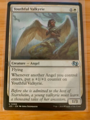 Mtg youthful valkyrie - valkyrie, j25